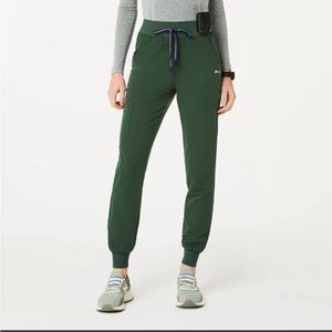 Figs Women's Zamora British Green Jogger Pants